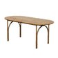 Modern Pine Wood Table for Restaurant Oval Indoor Dining Table with 4 Legs Clearhalo ' dining_table' 'Dining Tables & Seating' 'Dining Tables' 'furn' 'furn_dining_table' 'Furniture' 'furniture_dining_table' 'Kitchen & Dining Furniture' 'kitchen&dining_furn' 'kitchen' 'kitchen_dining_table' 1200x1200_e6ce9397-f43c-4ea1-acfe-5e8e16b95c74