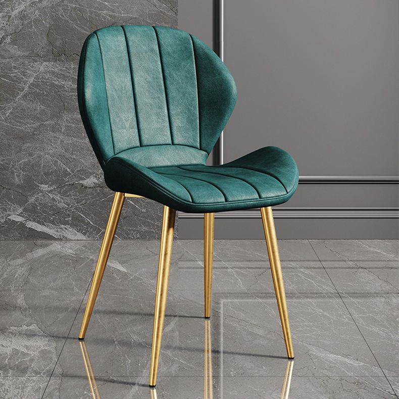 Scandinavian Upholstered Home Side Chair Wingback Matte Finish Dining Chair Clearhalo ' kitchen&dining_furn' 'Dining Chairs' 'Dining Tables & Seating' 'dining_chair' 'furn' 'furn_dining_chair' 'Furniture' 'furniture_dining_chair' 'Kitchen & Dining Furniture' 'kitchen' 1200x1200_e6d2bde6-3452-4138-bf2d-ebe9410c7fd3