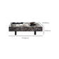 Contemporary Stone Coffee Table Rectangle Sled Coffee Cocktail Table Clearhalo 'Coffee & Accent Tables' 'Coffee Tables' 'coffee_tables' 'furn' 'furn_coffee_tables' 'Furniture' 'Living Room Furniture' 1200x1200_e6d3ab65-113d-456a-84e7-c3e87b743934