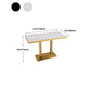 29.53" Tall Glam Style Coffee Cocktail Table Metal Pedestal Coffee Table Clearhalo 'Coffee & Accent Tables' 'Coffee Tables' 'coffee_tables' 'furn' 'furn_coffee_tables' 'Furniture' 'Living Room Furniture' 1200x1200_e6d5231a-45b0-4479-8f86-932dd5a516d0