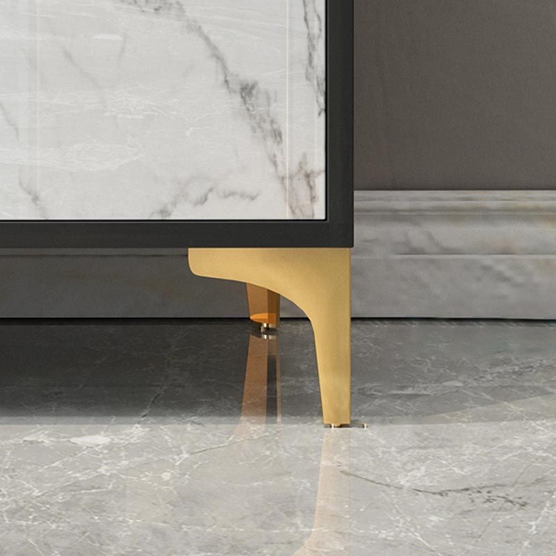 Scaffali sideboard in legno ingegnerizzato glam sideboard