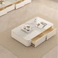 Table basse rectangulaire Block Table basse simple moderne avec tiroirs