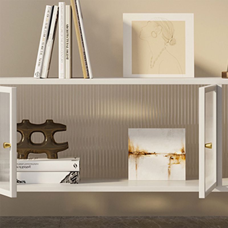 Metal Enclosed Storage TV Stand Industrial Home TV Cabinet with Glass Doors Clearhalo 'furn' 'furn_tv_stands_entertainment_centers' 'Furniture' 'Living Room Furniture' 'TV Stands & Entertainment Centers' 'TV Stands & Media Storage Furniture' 'tv_stands_entertainment_centers' 1200x1200_e6e00e51-348a-42b8-82b9-d86a937b7173