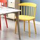 Scandinavian Colorful Windsor Back Side Chair Plastic Dining Armless Chair Clearhalo ' kitchen&dining_furn' 'Dining Chairs' 'Dining Tables & Seating' 'dining_chair' 'furn' 'furn_dining_chair' 'Furniture' 'furniture_dining_chair' 'Kitchen & Dining Furniture' 'kitchen' 1200x1200_e6e145b3-d7cc-4fca-a61f-42ee0f9d0fbb