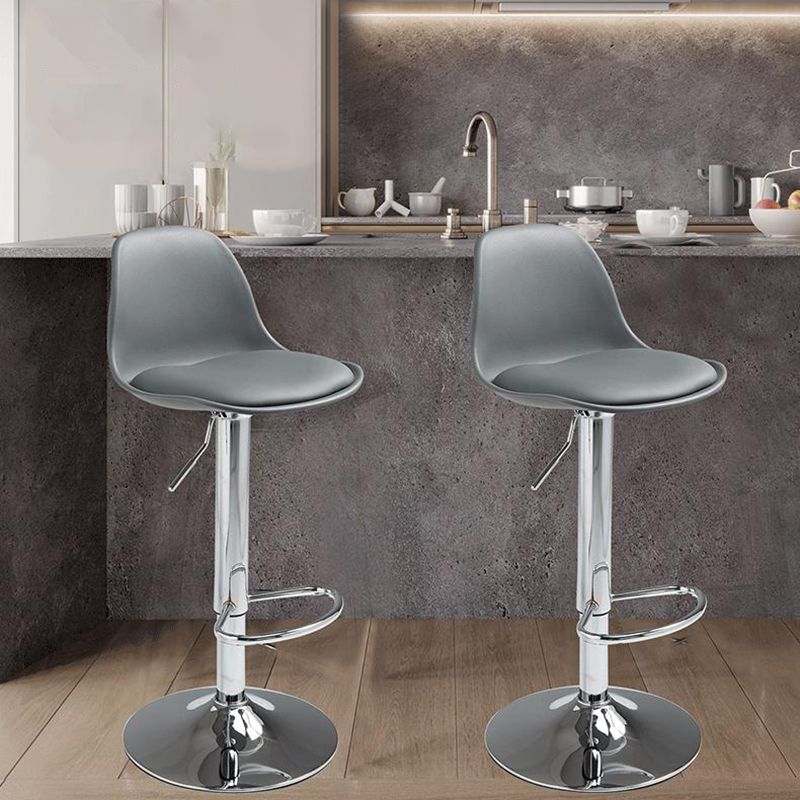 Scandinavian Bar Stool Bucket Leather Seat Counter Stool for Kitchen Bar Clearhalo 'Bar Furniture' 'Bar Stools' 'bar_stools' 'furn' 'furn_bar_stools' 'furniture_bar_stools' 'Kitchen & Dining Furniture' 'kitchen&dining_furn' 'kitchen' 'kitchen_furn' Furniture' 1200x1200_e6e3e5d6-acdc-49ec-8166-e01eb322c037