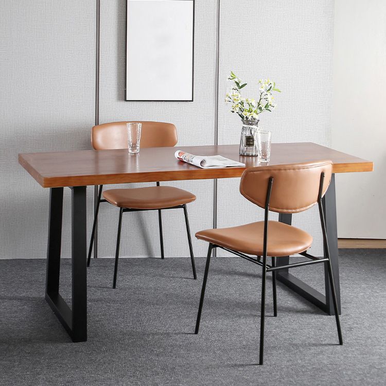 Industrial 1/2/3/5 Pieces Solid Wood Dining Set Dining Furniture Set /Separate Items Clearhalo 'Dining Room Sets' 'Dining Tables & Seating' 'dining_room_set' 'furn' 'furn_dining_room_set' 'Furniture' 'furniture_dining_room_set' 'Kitchen & Dining Furniture' 'kitchen&dining_furn' 'kitchen' 1200x1200_e6e469b6-dae7-4cc1-ae7b-be23aec1feb2