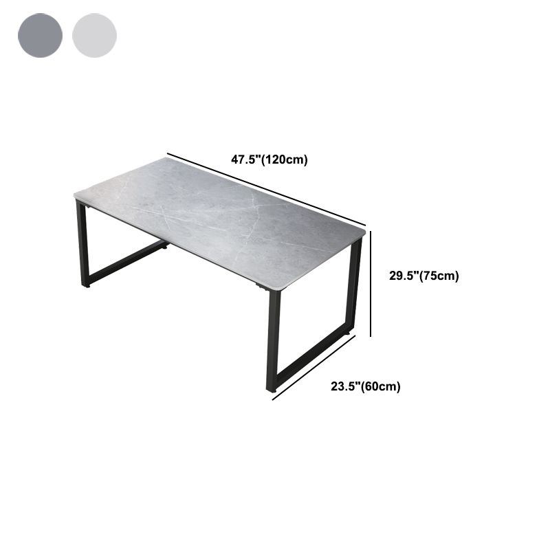 Stone Industrial Writing Desk Sled Rectangular Office Desk for Home Clearhalo 'furn' 'furn_office_desk' 'Furniture' 'Office Desks' 'Office Furniture' 'office_desk' 1200x1200_e6e69f68-1fc9-43a5-b032-cb25934965ba