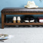 Traditional Brown Entryway Bench Upholstered Seating Bench with Legs Clearhalo 'Benches' 'Chairs & Seating' 'furn' 'furn_benches' 'Furniture' 'Living Room Furniture' 1200x1200_e6e8e5fe-dd30-43c8-ad19-b90c2c314950