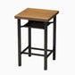 Ensemble de Table de Bar moderne 1/2/5 pièces, Table de comptoir en bois de pin avec tabourets hauts