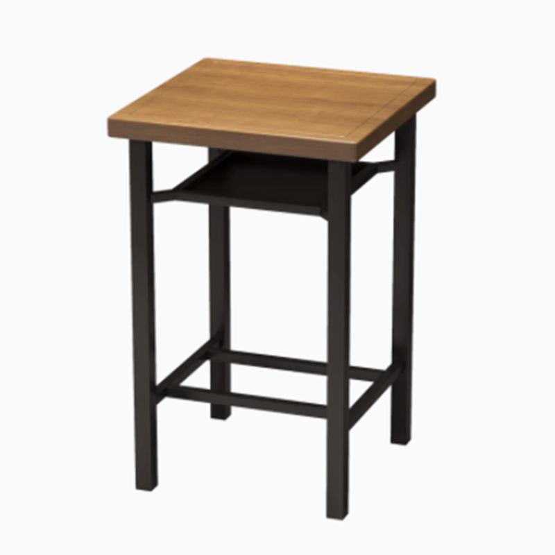 Ensemble de Table de Bar moderne 1/2/5 pièces, Table de comptoir en bois de pin avec tabourets hauts