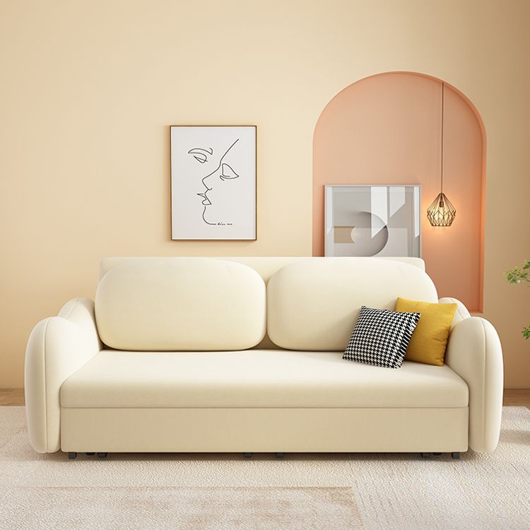 32 "divano scandinavo largo cuscino bianco futon incluso divano dormiente