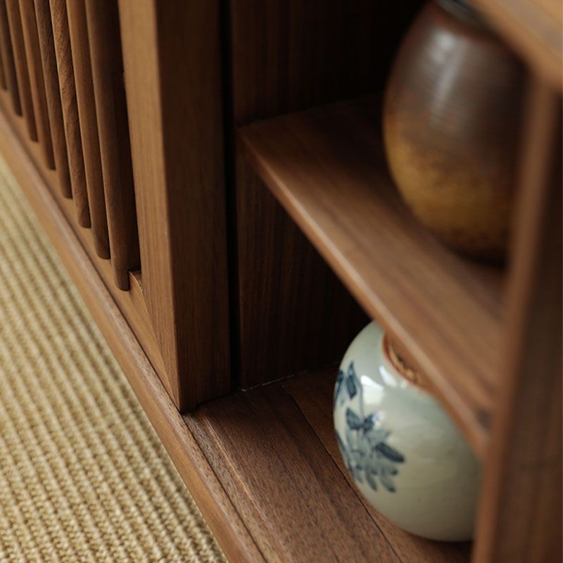 Modernism Wood aparador Tabla 2 Gabinetes de servidor de cajones incluidos para la sala de estar