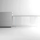 Rectangle Wood Top Dining Table Acrylic Base Modern Dining Table for Living Room Clearhalo 'Dining Tables & Seating' 'Dining Tables' 'dining_table' 'furn' 'furn_dining_table' 'Furniture' 'furniture_dining_table' 'Kitchen & Dining Furniture' 'kitchen' 'kitchen_dining_table' 1200x1200_e6f9be6d-40b8-4d1e-95ea-4b0b1e98ab53