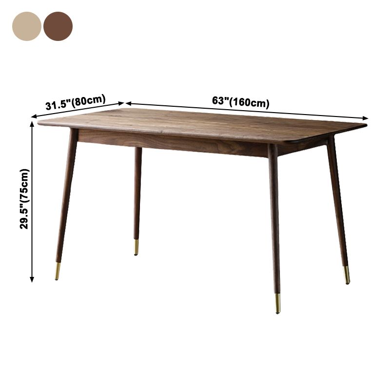 Solid Wood Traditional Luxury Rectangle Dining Table Wood Top Table for Dining Room Clearhalo ' dining_table' 'Dining Tables & Seating' 'Dining Tables' 'furn' 'furn_dining_table' 'Furniture' 'furniture_dining_table' 'Kitchen & Dining Furniture' 'kitchen&dining_furn' 'kitchen' 'kitchen_dining_table' 1200x1200_e6fabfb4-7830-476b-a510-bc878a0320c9