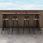 Outdoor 42-inch Height Bar Table Industrial Style Wood Top Bar Table Clearhalo 'Bar Furniture' 'Bar Tables' 'bar_tables' 'furn' 'furn_bar_tables' 'Furniture' 'furniture_bar_tables' 'Kitchen & Dining Furniture' 1200x1200_e6fb2b5c-2b30-4b05-94f1-eb9c569004d0