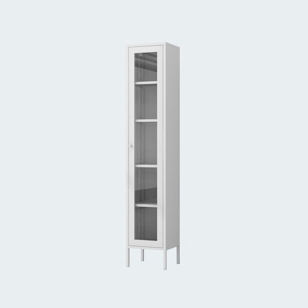 Scandinavian Style Bookcase with Door Shelf Bookcase for Home and Office Clearhalo 'Bookcases' 'furn' 'furn_bookcases' 'Furniture' 'furniture_bookcases' 'Office Furniture' 1200x1200_e6fde719-0125-4c2a-b0aa-087fc6605d8d