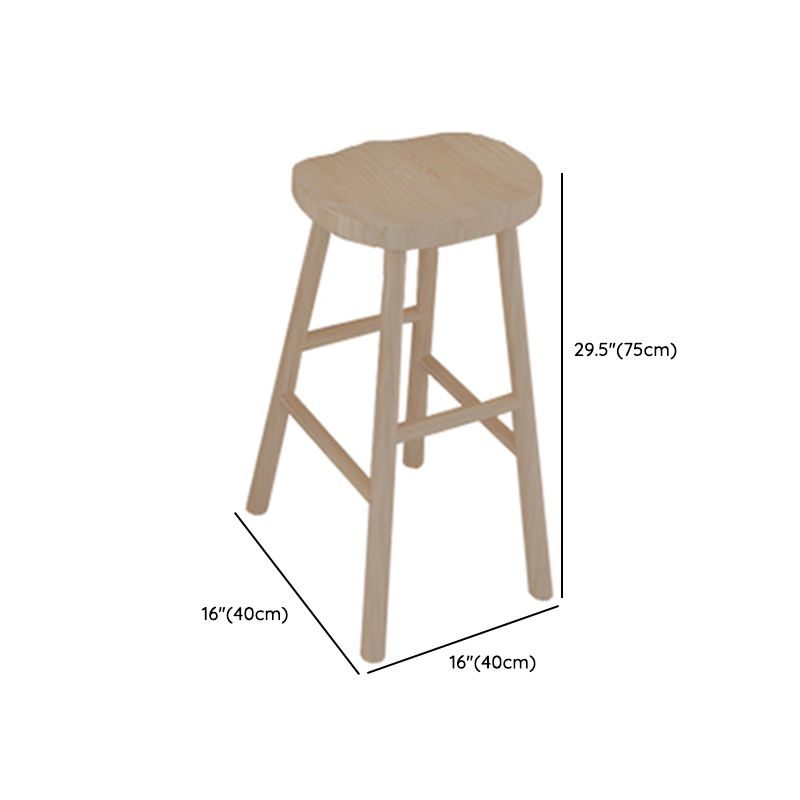 Set tavolo da bar moderno rettangolare Tavolo da bar in legno massello da 1/7 pezzi e sgabelli senza schienale