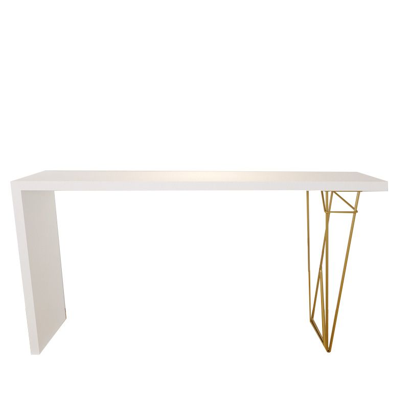 Modern Bar-height Table Solid Wood Top 41.3-inch Height Table Clearhalo 'Bar Furniture' 'Bar Tables' 'bar_tables' 'furn' 'furn_bar_tables' 'Furniture' 'Kitchen & Dining Furniture' 1200x1200_e7048434-d271-46b8-8615-311701b5d739