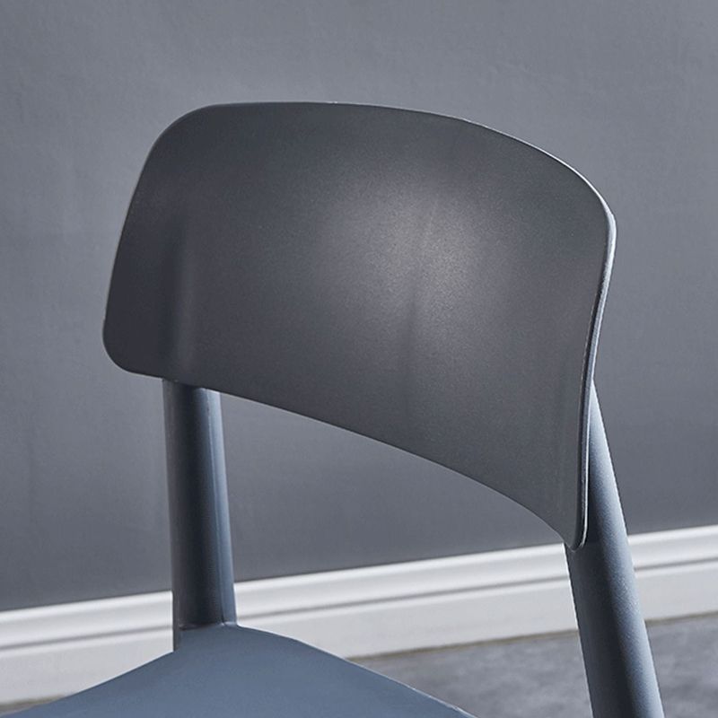 Scandinavian Wood Restaurant Side Chair Open Back Matte Finish Dining Chair Clearhalo ' kitchen&dining_furn' 'Dining Chairs' 'Dining Tables & Seating' 'dining_chair' 'furn' 'furn_dining_chair' 'Furniture' 'furniture_dining_chair' 'Kitchen & Dining Furniture' 'kitchen' 1200x1200_e7051f6a-d29b-421e-9e49-2adcf8edad2e