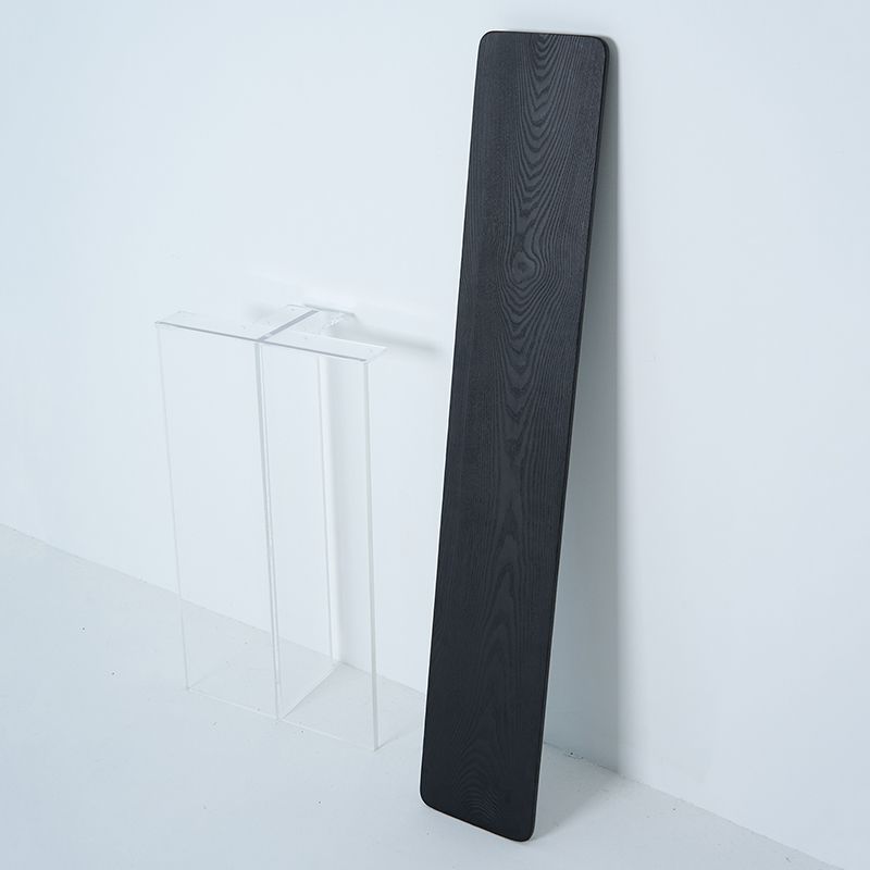 Contemporary Ash Console Accent Table with Rectangle Top for Hall