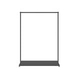 Approfilo in metallo nero stile moderno in stile pavimento per casa semplice appendiabiti