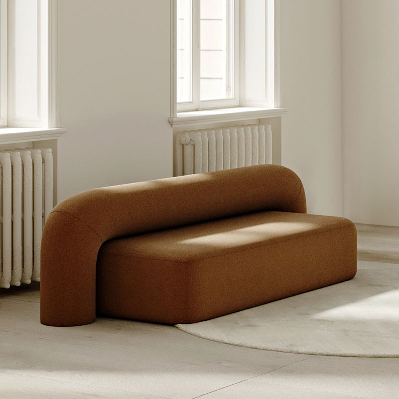 Modern Minimalist Velvet Sofa 2/3-Seater Armless Living Room Sofa Clearhalo 'furn' 'furn_sofas' 'Furniture' 'Living Room Furniture' 'Sofa' 'sofas' 1200x1200_e70ac5ad-5a18-40a6-9e24-ab747050388c