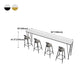 Modern Rectangle Legs Bistro Bar Desk Cafe Counter Height Table(only table) Clearhalo 'Bar Furniture' 'Bar Tables' 'bar_tables' 'furn' 'furn_bar_tables' 'Furniture' 'furniture_bar_tables' 'Kitchen & Dining Furniture' 'kitchen&dining_furn' 'kitchen' 1200x1200_e70cd9fa-ca8f-4e28-8d9b-adad3f0e9415