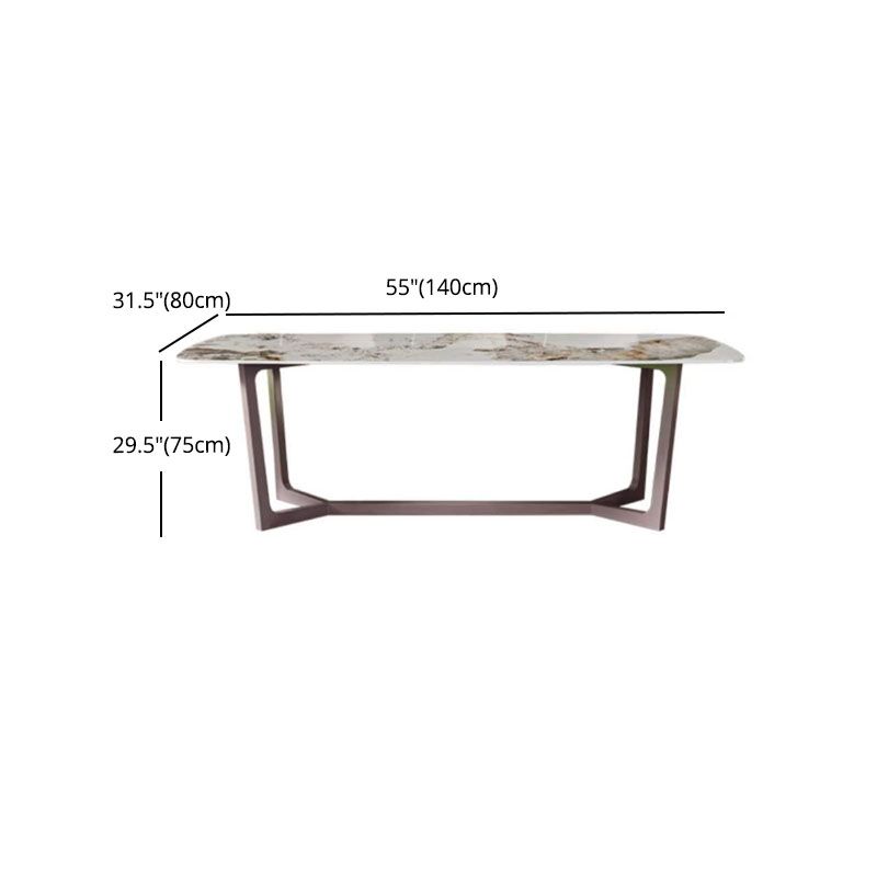 Nordic 1/6/7/8 Pieces Dining Set Sintered Stone Dining Table Set for Home Clearhalo 'Dining Room Sets' 'Dining Tables & Seating' 'dining_room_set' 'furn' 'furn_dining_room_set' 'Furniture' 'furniture_dining_room_set' 'Kitchen & Dining Furniture' 1200x1200_e70ebaea-fc38-482a-941d-6922bb4e1c22