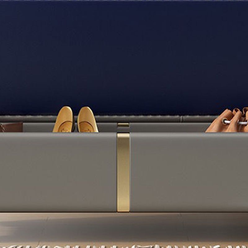 15.7 Inch Wide Modern Entryway Bench Flip Top Solid Color Bench Clearhalo 'Benches' 'Chairs & Seating' 'furn' 'furn_benches' 'Furniture' 'Living Room Furniture' 1200x1200_e710d903-005f-4b46-b297-4d46bc3b6ca7