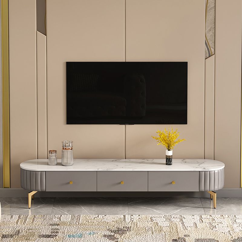 Scandinavian TV Media Stand Enclosed Storage TV Stand Console Clearhalo 'furn' 'furn_tv_stands_entertainment_centers' 'Furniture' 'Living Room Furniture' 'TV Stands & Entertainment Centers' 'TV Stands & Media Storage Furniture' 'tv_stands_entertainment_centers' 1200x1200_e716d780-d54c-4960-bf8b-7bd5a5001174