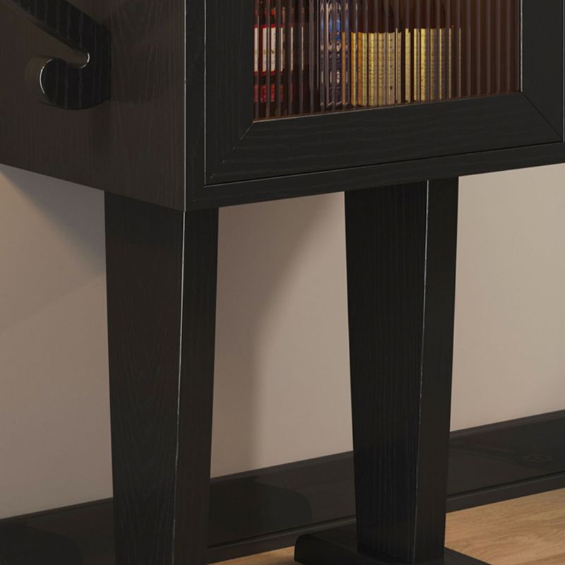 Moderno server del server buffet cenere server con porte per cucina