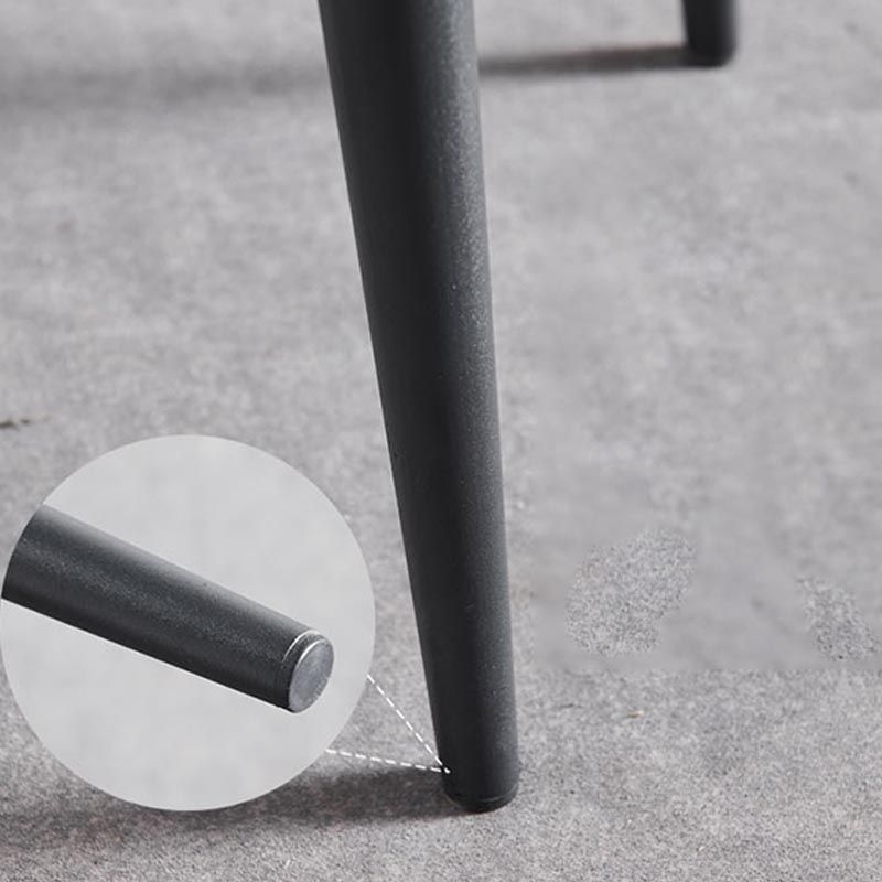 Sedia da pranzo in pelle sedia da pranzo contemporanea