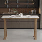 White Rectangle 1/2/3 Pieces Bar Stool and Table Set Indoor Glam Table and Stool Set Clearhalo 'Bar Furniture' 'furn' 'furn_home_bar_bar_sets' 'Furniture' 'Home Bars & Bar Sets' 'home_bar_bar_sets' 'Kitchen & Dining Furniture' 1200x1200_e71b38c7-3de5-4d44-8173-ab8f369ef1b0