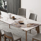 Rectangle Sintered Stone Table for Restaurant Medieval Modern Table with 4 Legs Clearhalo 'Dining Tables & Seating' 'Dining Tables' 'dining_table' 'furn' 'furn_dining_table' 'Furniture' 'furniture_dining_table' 'Kitchen & Dining Furniture' 'kitchen' 'kitchen_dining_table' 1200x1200_e71fd4c5-4dbb-435f-b027-d662c8732736