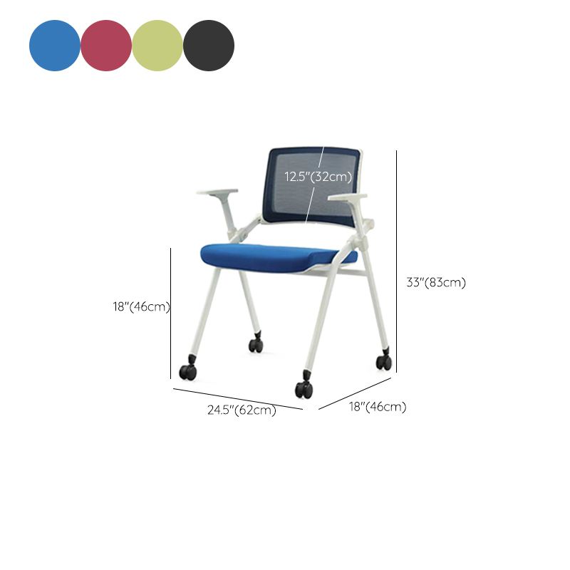 Contemporary Low Back Conference Chair Swivel Mesh Office Chair Clearhalo 'furn' 'furn_office_chair' 'Furniture' 'Office Chairs' 'Office Furniture' 'office_chair' 1200x1200_e7204242-d57e-42d7-a42e-b0115971a010
