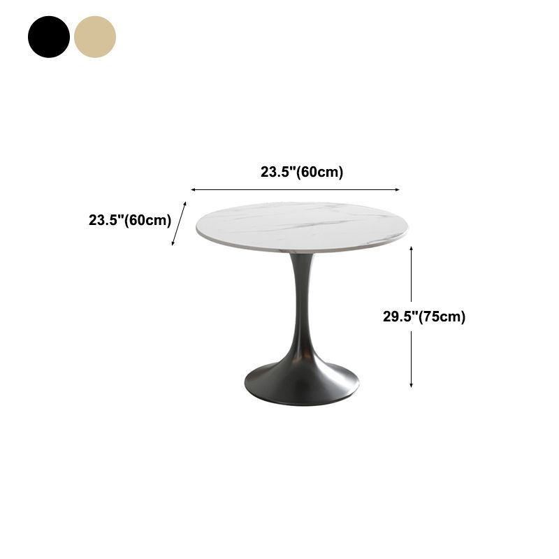 Traditional Luxury Dining Table White Stone Center Top Round Dining Table Clearhalo 'Dining Tables & Seating' 'Dining Tables' 'dining_table' 'furn' 'furn_dining_table' 'Furniture' 'furniture_dining_table' 'Kitchen & Dining Furniture' 'kitchen' 'kitchen_dining_table' 1200x1200_e72340a0-cb90-4b3a-8f75-deb0a05d0d02