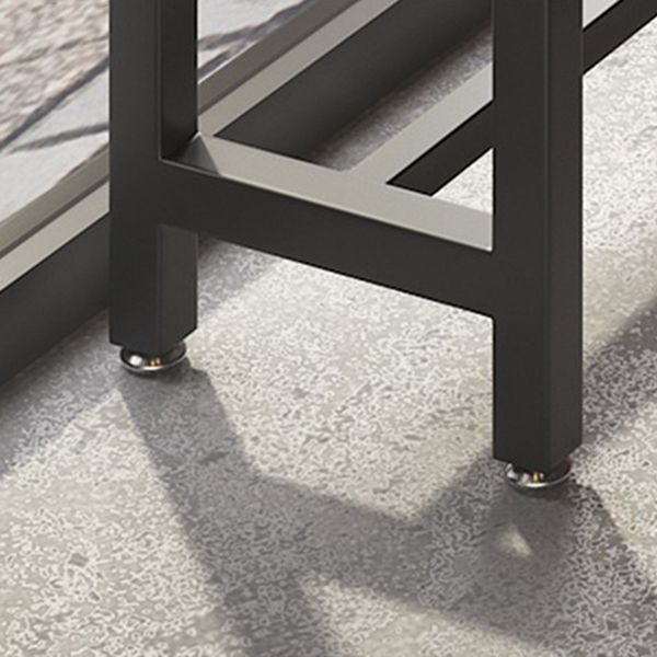 Juego de mesa de Bar moderno de 1/7 piezas, mesa de mostrador de madera rectangular para tienda de té con leche