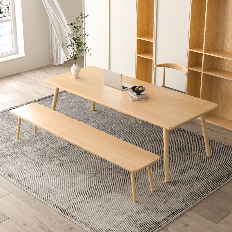 Scrivania moderna semplice moderna rettangolare desk rettangolare in naturale