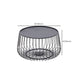 Metal Round Frame Coffee Table Set Mid Century Iron Simple Cocktail Table