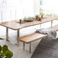 Rectangle Solid Wood Dining Table Luxury Double Pedestal Table for Dining Room Clearhalo ' dining_table' 'Dining Tables & Seating' 'Dining Tables' 'furn' 'furn_dining_table' 'Furniture' 'furniture_dining_table' 'Kitchen & Dining Furniture' 'kitchen&dining_furn' 'kitchen' 'kitchen_dining_table' 1200x1200_e72a6130-79be-420a-8be7-bae4ff7a78f9