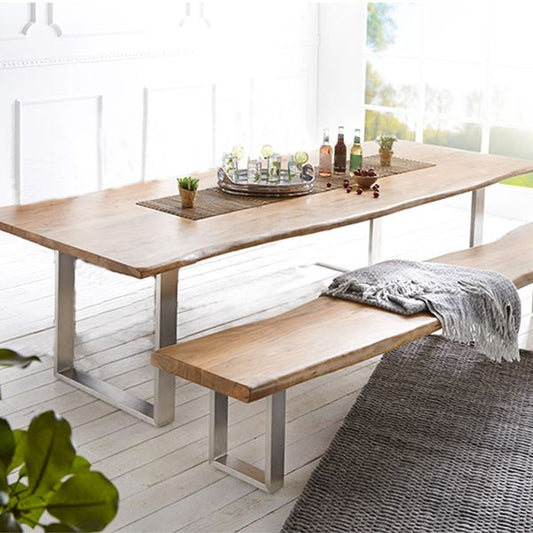 Rectangle Solid Wood Dining Table Luxury Double Pedestal Table for Dining Room Clearhalo ' dining_table' 'Dining Tables & Seating' 'Dining Tables' 'furn' 'furn_dining_table' 'Furniture' 'furniture_dining_table' 'Kitchen & Dining Furniture' 'kitchen&dining_furn' 'kitchen' 'kitchen_dining_table' 1200x1200_e72a6130-79be-420a-8be7-bae4ff7a78f9
