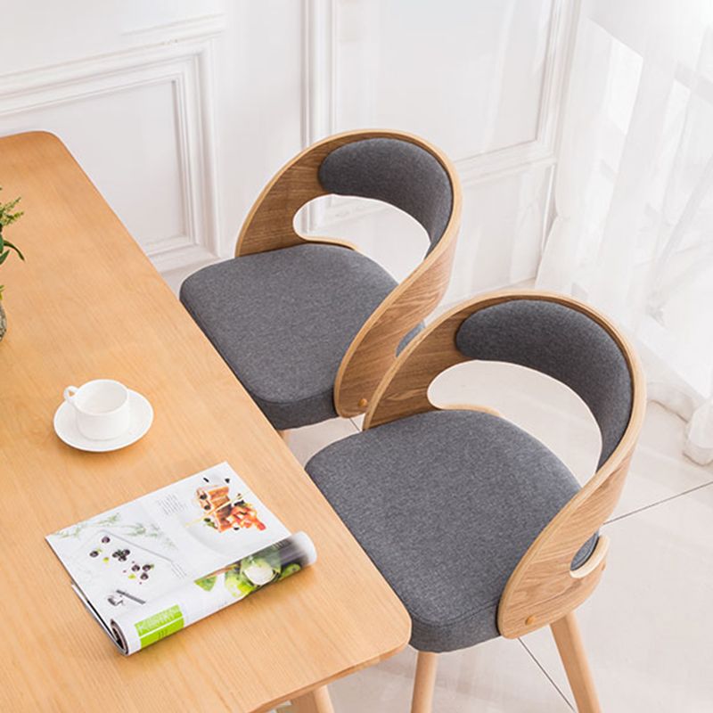 Modern Style Wooden Dining Chair Open Back Dining Side Chairs for Kitchen Clearhalo ' kitchen&dining_furn' 'Dining Chairs' 'Dining Tables & Seating' 'dining_chair' 'furn' 'furn_dining_chair' 'Furniture' 'furniture_dining_chair' 'Kitchen & Dining Furniture' 'kitchen' 1200x1200_e72aaf41-eab3-4ad5-ab9c-1f72a9a56f39