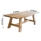 Rectangle Pine Solid Wood Table Minimalist Dining Table with Trestle Base for Restaurant Clearhalo ' dining_table' 'Dining Tables & Seating' 'Dining Tables' 'furn' 'furn_dining_table' 'Furniture' 'furniture_dining_table' 'Kitchen & Dining Furniture' 'kitchen&dining_furn' 'kitchen' 'kitchen_dining_table' 1200x1200_e72b9b06-df8f-4974-90a8-50d29570c792