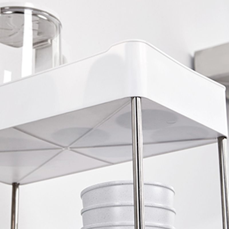 Contemporary Open Etagere Bookshelf with Steel Frame Plastic Bookshelf Clearhalo 'Bookcases' 'furn' 'furn_bookcases' 'Furniture' 'furniture_bookcases' 'kitchen' 'kitchen_bookcases' 'Living Room Furniture' 'Office Furniture' 1200x1200_e72e5d0a-59f4-4574-887b-6acde4983e9b