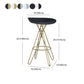 Glam Footrest Plastic Barstool Matte Finish Restaurant Stool Clearhalo 'Bar Furniture' 'Bar Stools' 'bar_stools' 'furn' 'furn_bar_stools' 'Furniture' 'furniture_bar_stools' 'Kitchen & Dining Furniture' 1200x1200_e72e8247-a9f1-4d5e-b9c6-50513e5284e3