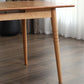 Contemporary Rectangle Dining Table Oak Solid Wood Table with 4 Legs for Dining Room Clearhalo ' dining_table' 'Dining Tables & Seating' 'Dining Tables' 'furn' 'furn_dining_table' 'Furniture' 'furniture_dining_table' 'Kitchen & Dining Furniture' 'kitchen&dining_furn' 'kitchen' 'kitchen_dining_table' 1200x1200_e7305cd8-feeb-4331-afbf-984f4cf74450
