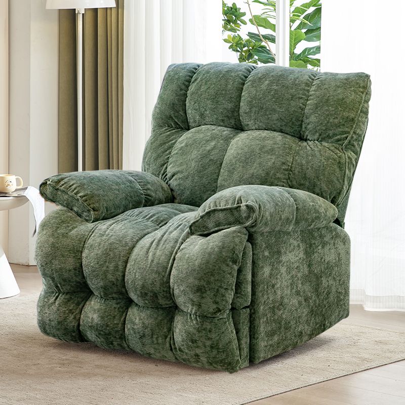 Solid Color Upholstered Standard Recliner Metal Frame Recliner Chair Clearhalo 'Chairs & Seating' 'furn' 'furn_recliners' 'Furniture' 'Living Room Furniture' 'Recliners' 1200x1200_e7307667-07fa-4b4e-b670-3b7b2616c255
