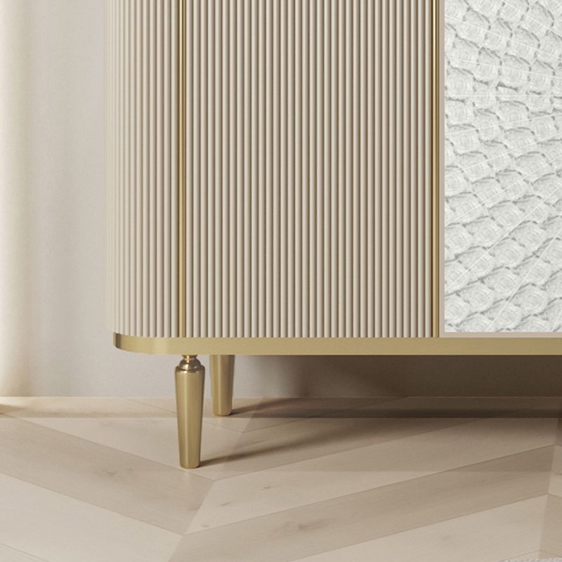 Modern Style Wooden Storage Sideboard Cabinet with Marble Top Clearhalo 'buffet_sideboard' 'Buffets & Sideboards' 'furn' 'furn_buffet_sideboard' 'Furniture' 'Kitchen & Dining Furniture' 1200x1200_e730912d-9cac-49d7-85d3-836d21024f2f