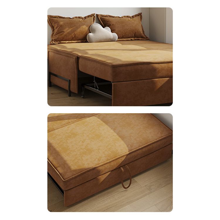 Pillow Included Sofa Futon Armless Cushion Back Sleeper Sofa Clearhalo 'furn' 'furn_futons' 'Furniture' 'Futons & Daybeds' 'Futons' 'Living Room Furniture' 1200x1200_e730aaf2-fe65-4c4a-94ad-009f2cd3b4f1