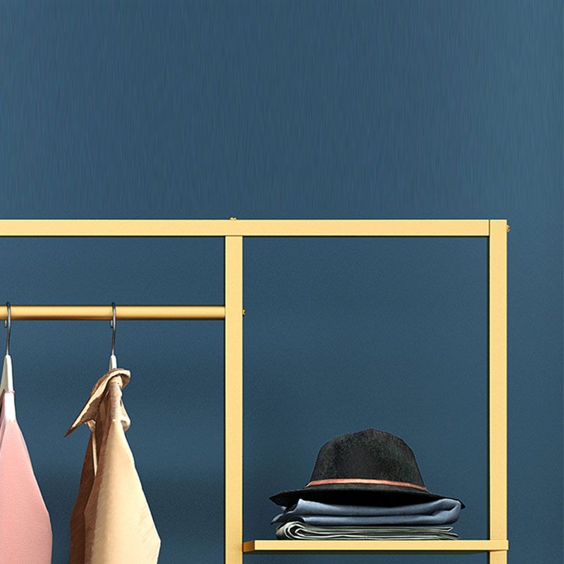 Hall Contemporary Stand Metal Nessun scaffalatura angosciante includeva un cappotto indipendente